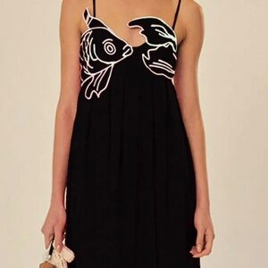 The commense fish dress- farm rio style